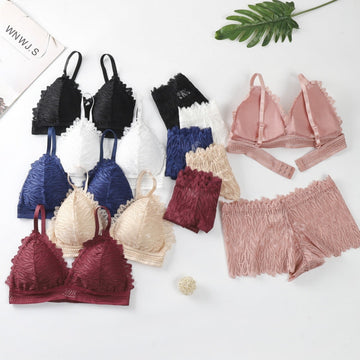 (Pack of 8) Women's Bra and Panty Lingerie Set for Women | Every Occassion |L-019