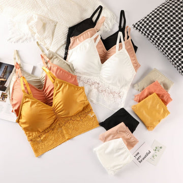 (Pack of 8) Women's Bra and Panty Lingerie Set for Women | Every Occassion |L-020