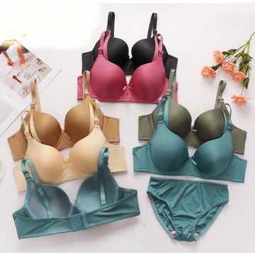 (Pack of 8) Women's Bra Panty Lingerie Set for Girl's | BP-08