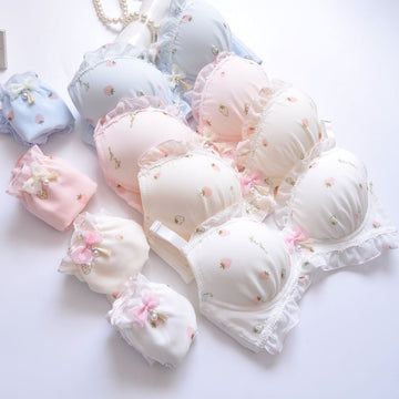 (Pack of 6) Women's Bra Panty Lingerie Set for Girl's Combo | L-04