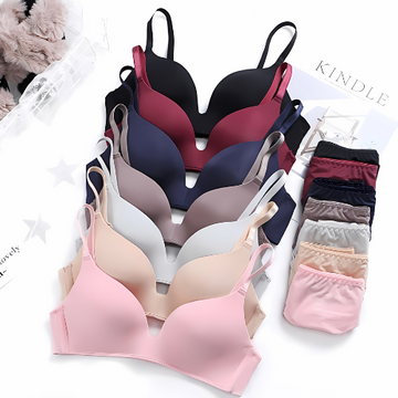 (Pack of 6) Women's Bra Panty Lingerie Set for Girl's Combo | L-58