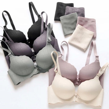 (Pack of 8) Women's Bra and Panty Lingerie Set for Women | Every Occassion |L-10