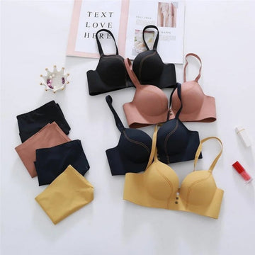(Pack of 6) Women's Bra Panty Lingerie Set for Girl's Combo | L-14