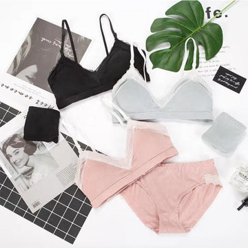 (Pack of 6) Women's Bra Panty Lingerie Set for Girl's | L-158