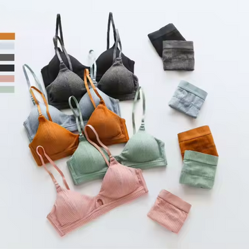 (Pack of 8) Women's Bra Panty Lingerie Set for Girl's | BP-17