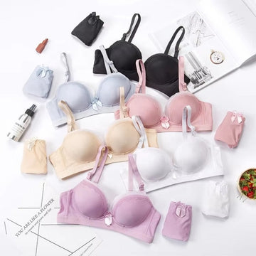 (Pack of 6) Women's Bra Panty Lingerie Set for Girl's | L-159