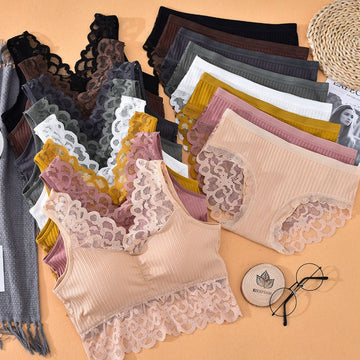 (Pack of 8) Women's Bra and Panty Lingerie Set for Women | Every Occassion |L-014