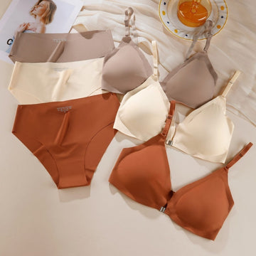 (Pack of 6) Women's Bra & Panty Lingerie Set for Girl's Combo | L-42