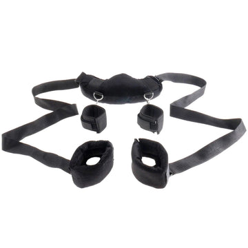 Neck Pillow Along with Two Strap and Four Cuffs