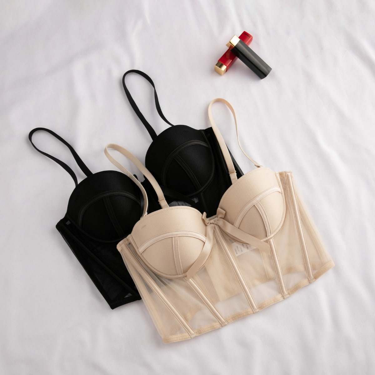 (Pack of 6) Women's Bra Panty Lingerie Set for Girl's | L-164