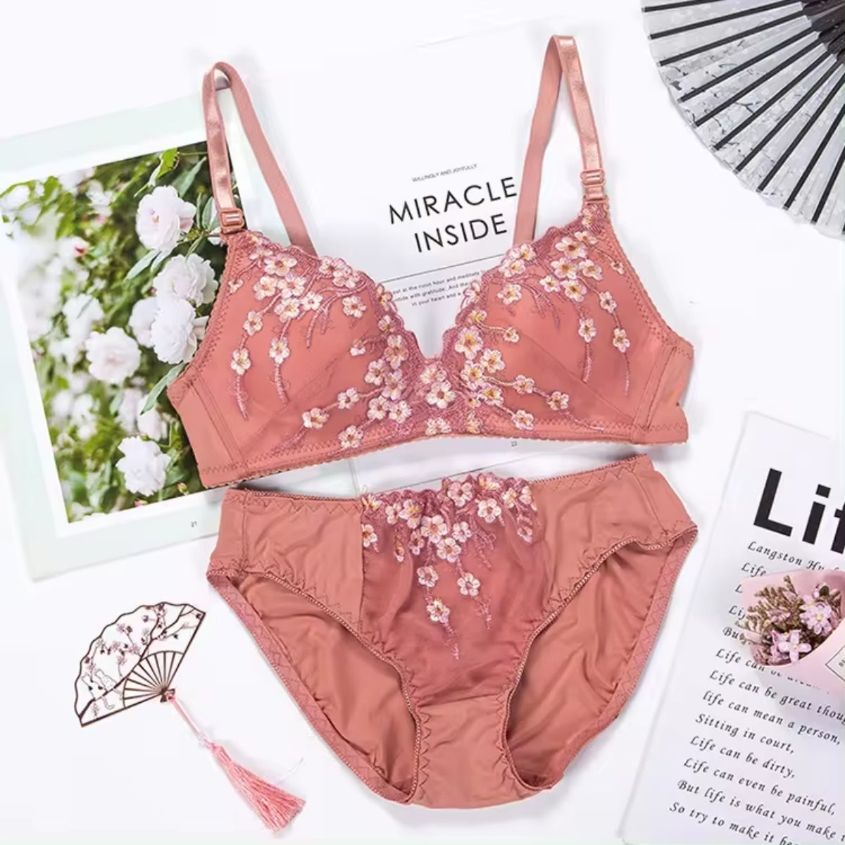 (Pack of 6) Women's  Bra Panty Lingerie Set for Girl's Combo | L-22
