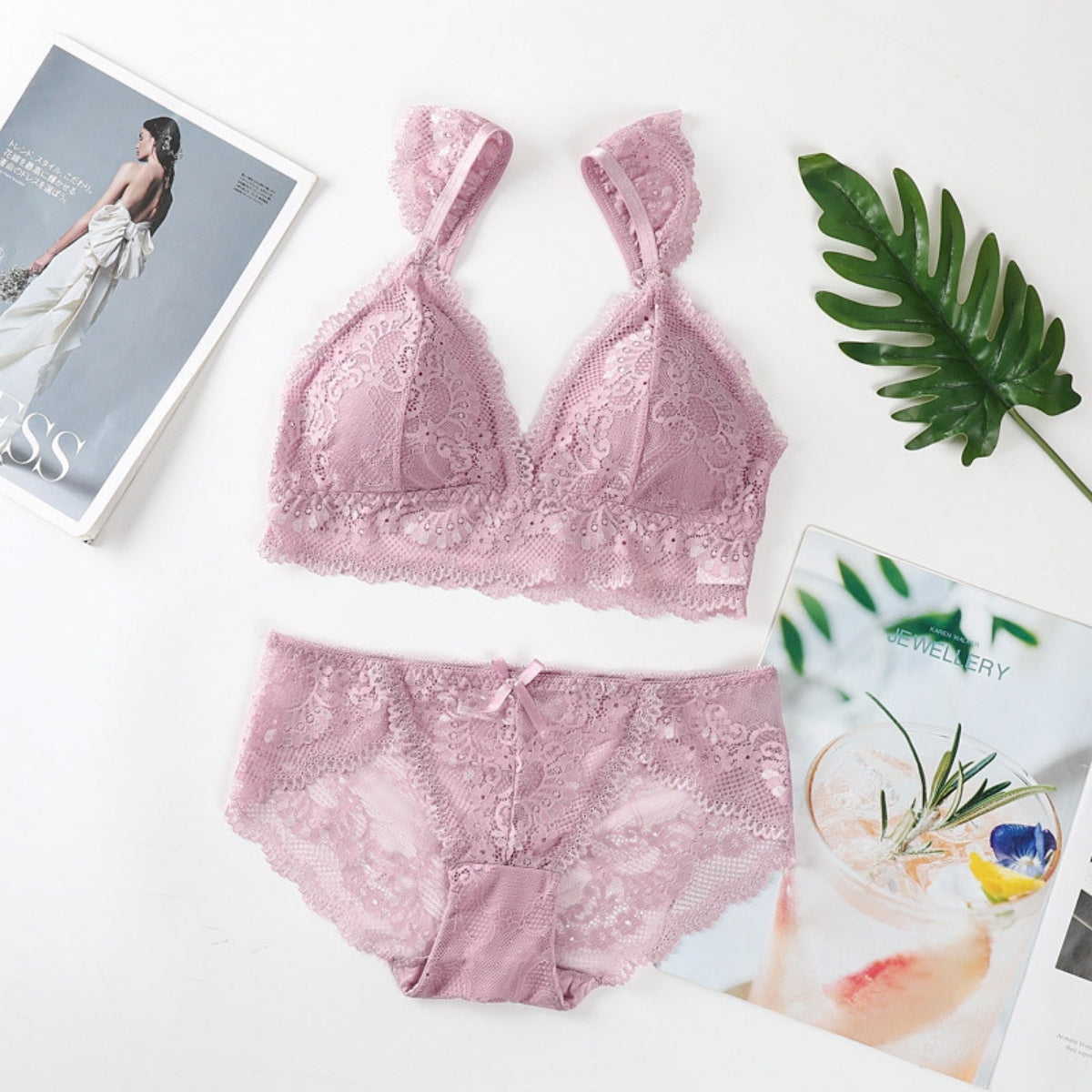 (Pack of 8) Women's  Bra and Panty Lingerie Set for Women | Every Occassion |L-017