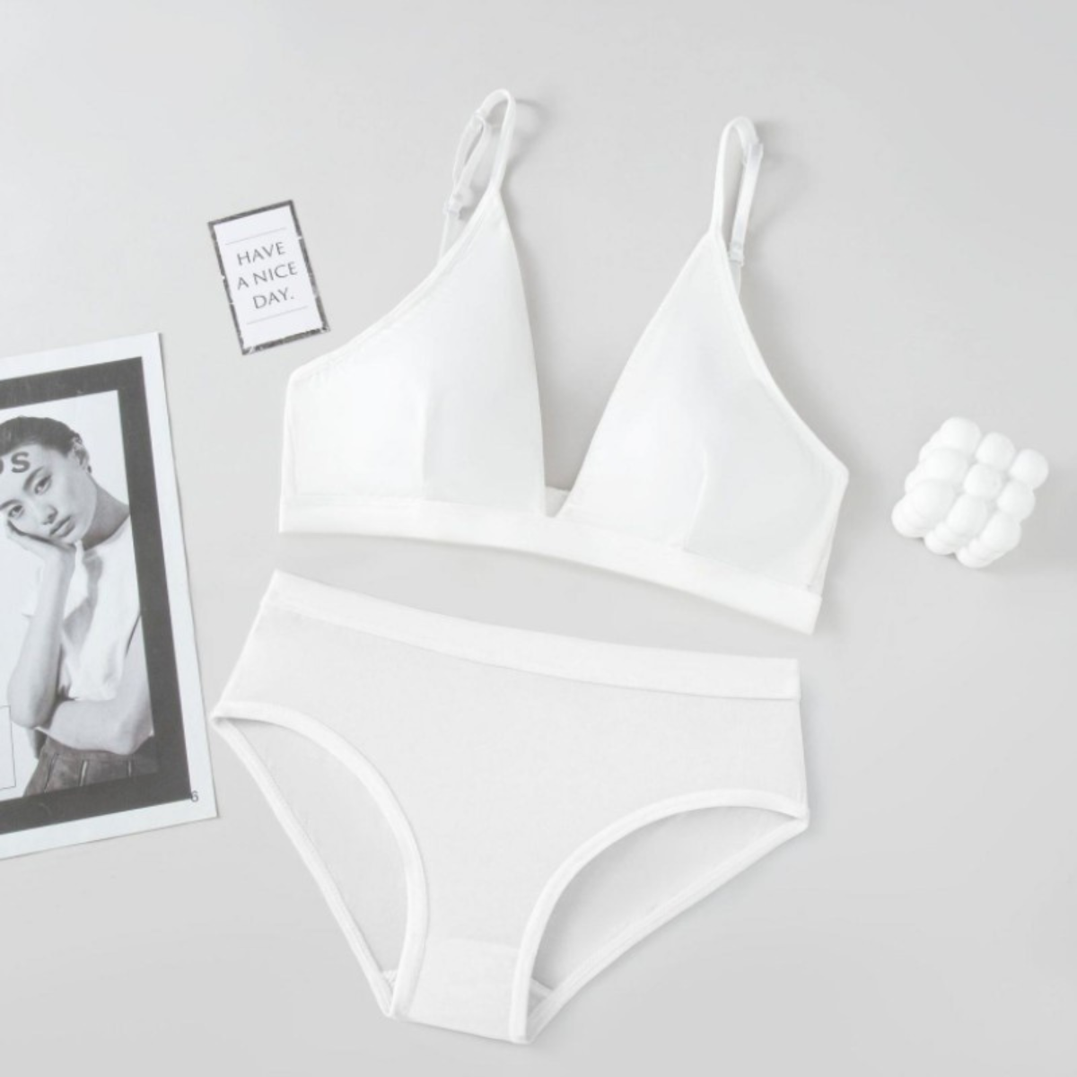 (Pack of 6) Women's  Bra Panty Lingerie Set for Girl's Combo| L-76