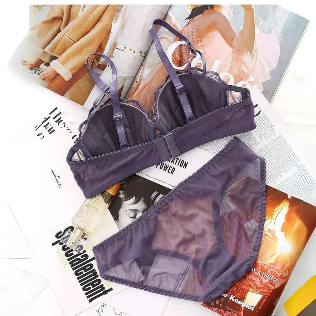 (Pack of 6) Women's Bra Panty Lingerie Set for Girl's Combo  | L-26