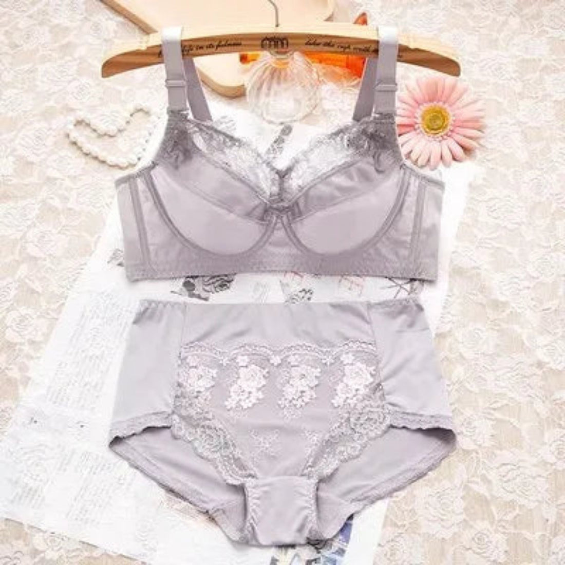 (Pack of 6) Women's  Bra Panty Lingerie Set for Girl's Combo  | L-28