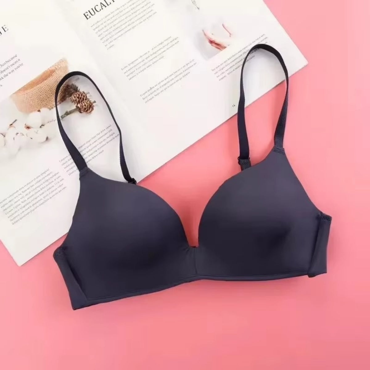 4-Pack Women’s T-Shirt Bras – Soft, Lightweight & Perfect for Everyday Wear | TB-04