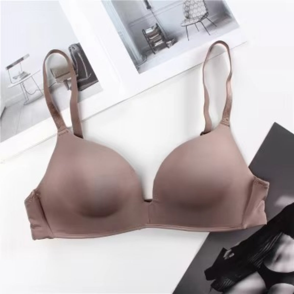 4-Pack Women’s T-Shirt Bras – Soft, Lightweight & Perfect for Everyday Wear | TB-04