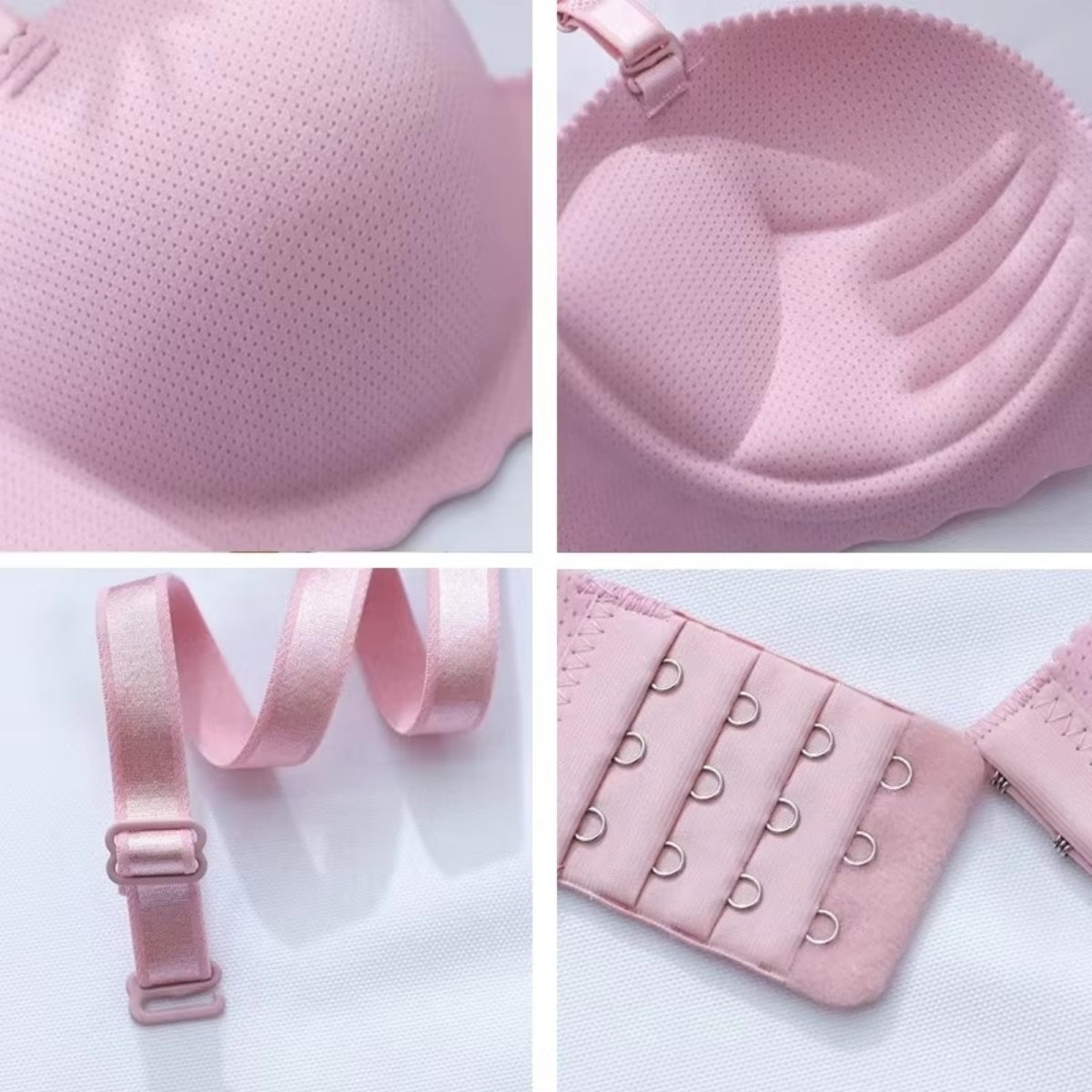 4-Pack Women’s T-Shirt Bras – Soft, Lightweight & Perfect for Everyday Wear | TB-05