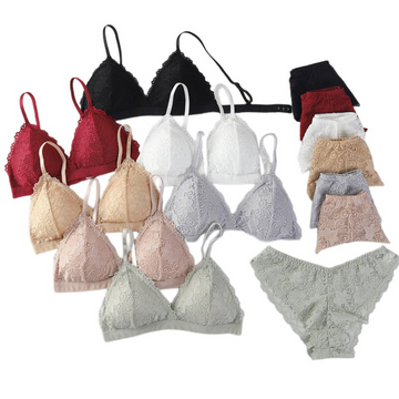 (Pack of 6) Women's  Bra Panty Lingerie Set for Girl's Combo-by Zivina | L-79