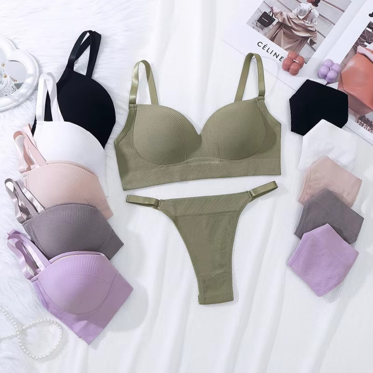 8-Piece Lingerie Combo – Feel Fabulous Every Day | BP-053