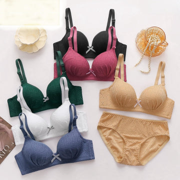 (Pack of 8) Women's  Bra and Panty Lingerie Set for Women | Every Occassion |L-05