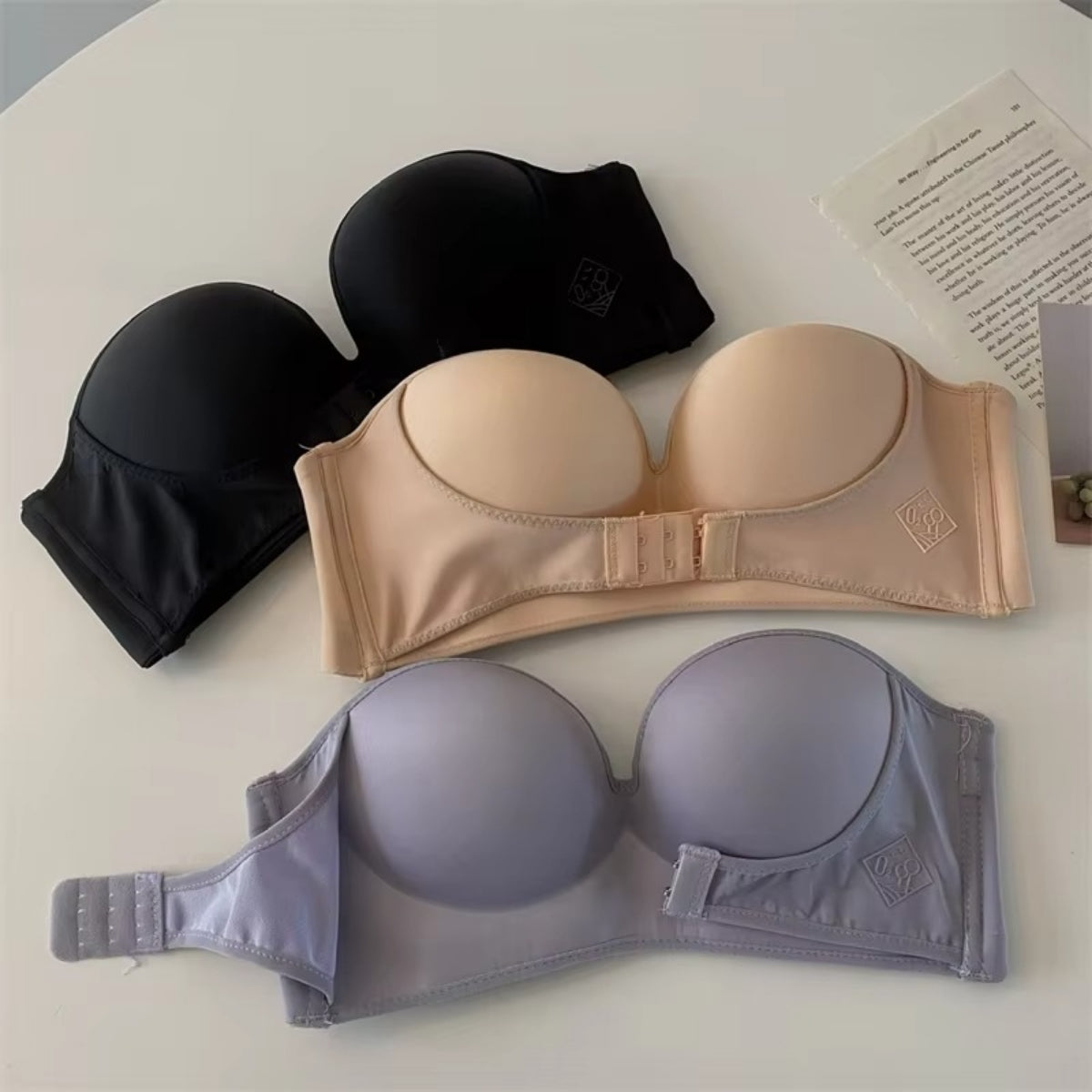 4-Pack Premium Quality Strapless Bra – Ultimate Comfort & Support | SB -15