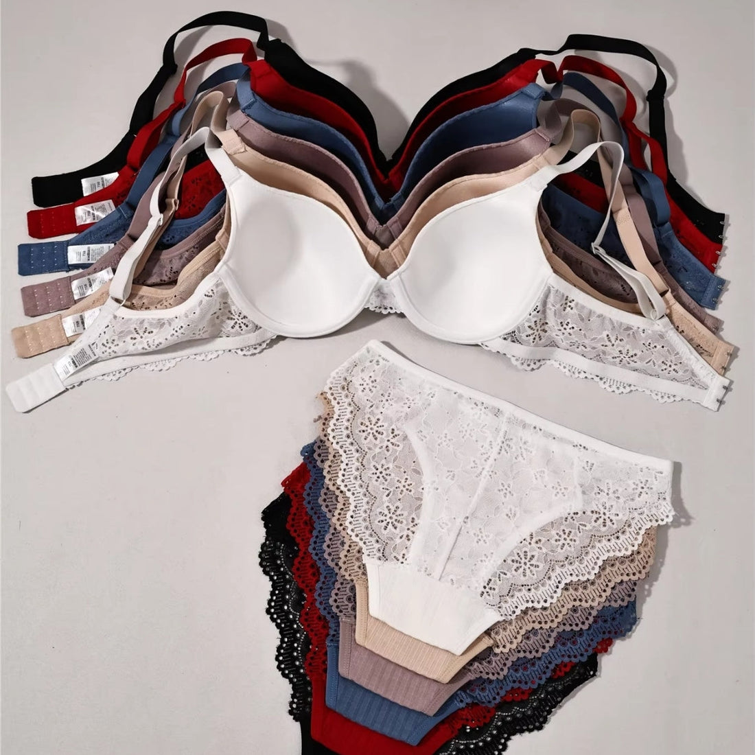 (Pack of 6) Women's  Bra Panty Lingerie Set for Girl's | L-149