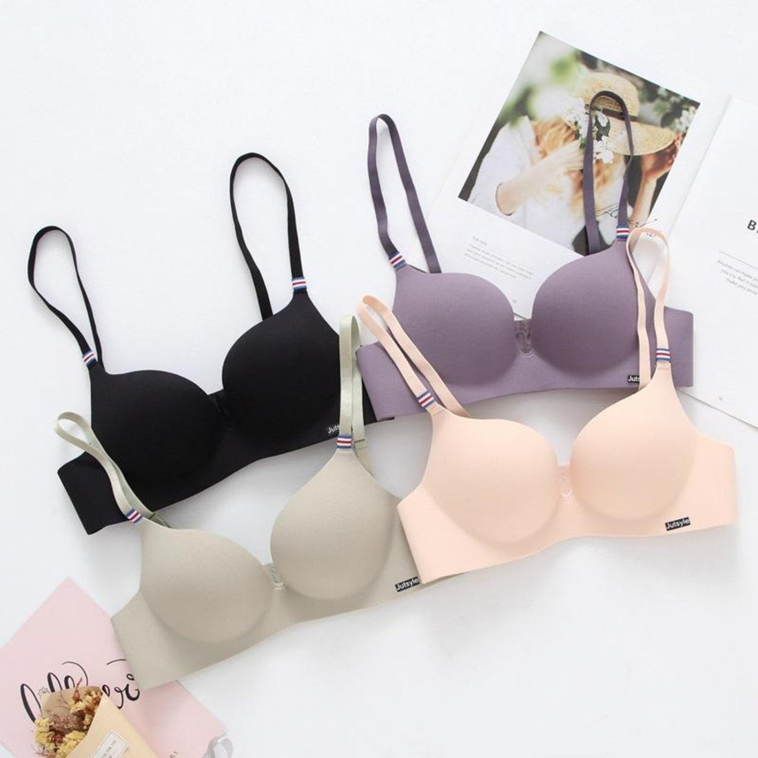 (Pack of 6) Women's  Bra Panty Lingerie Set for Girl's Combo  | L-30