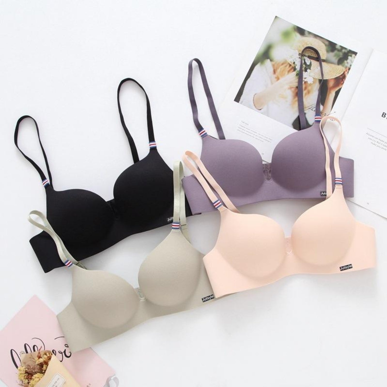 (Pack of 6) Women's  Bra Panty Lingerie Set for Girl's Combo  | L-30