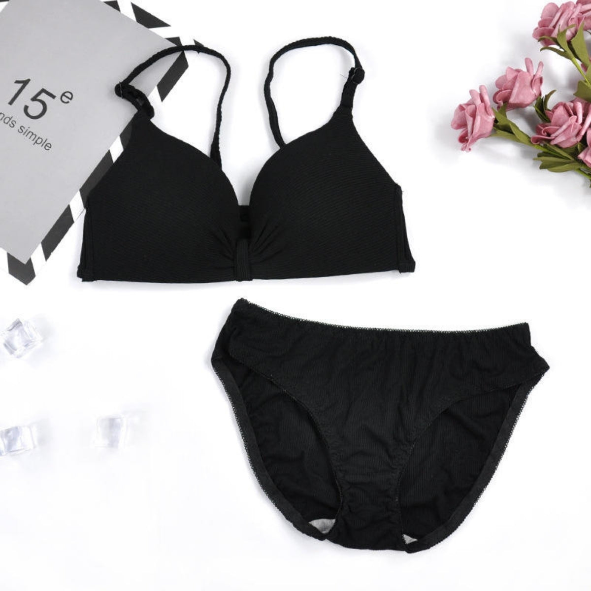 8-Pair Women's Coordinated Bra and Panty Lingerie Set | CB-08