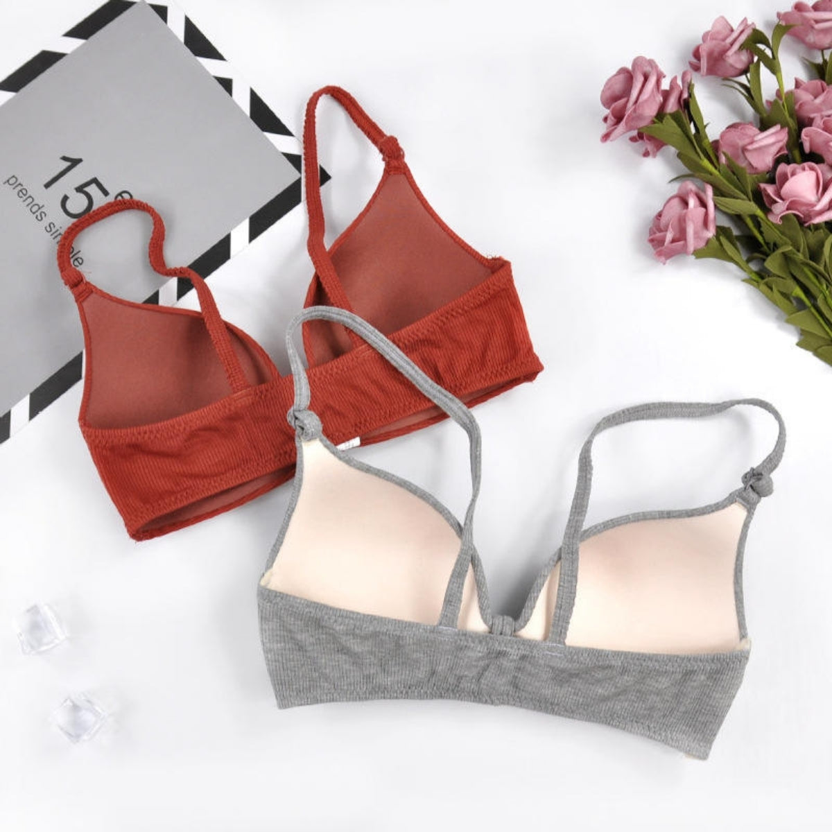 8-Pair Women's Coordinated Bra and Panty Lingerie Set | CB-08
