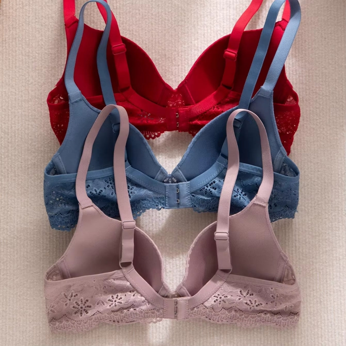 4-Pack Women’s T-Shirt Bras – Soft, Lightweight & Perfect for Everyday Wear | TB-09