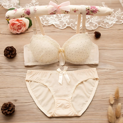 (Pack of 6) Women's Bra Panty Lingerie Set for Girl's Combo  | L-59