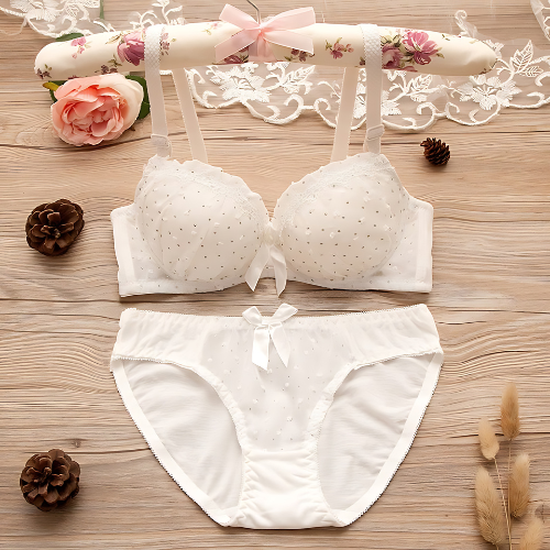 (Pack of 6) Women's Bra Panty Lingerie Set for Girl's Combo  | L-59