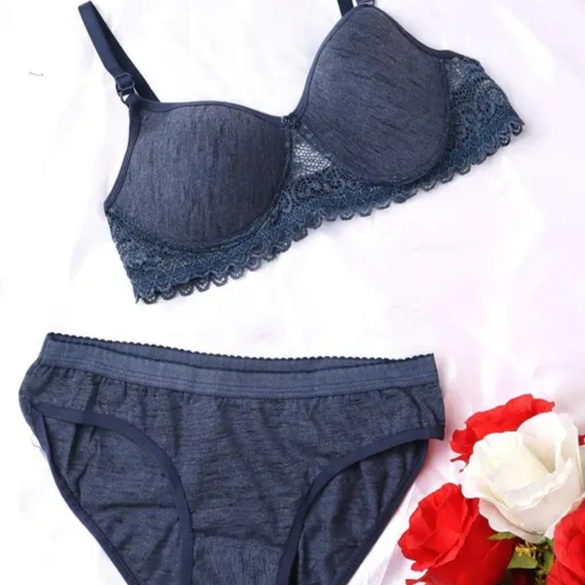 (Pack of 6) Women's  Bra Panty Lingerie Set for Girl's | L-151
