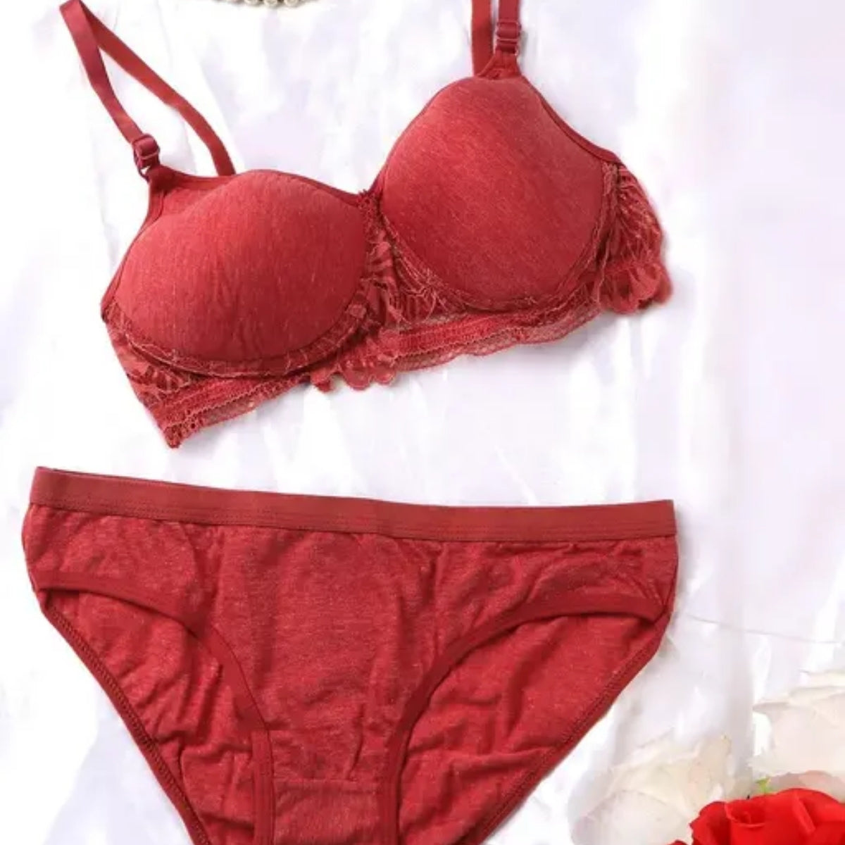 (Pack of 6) Women's  Bra Panty Lingerie Set for Girl's | L-151