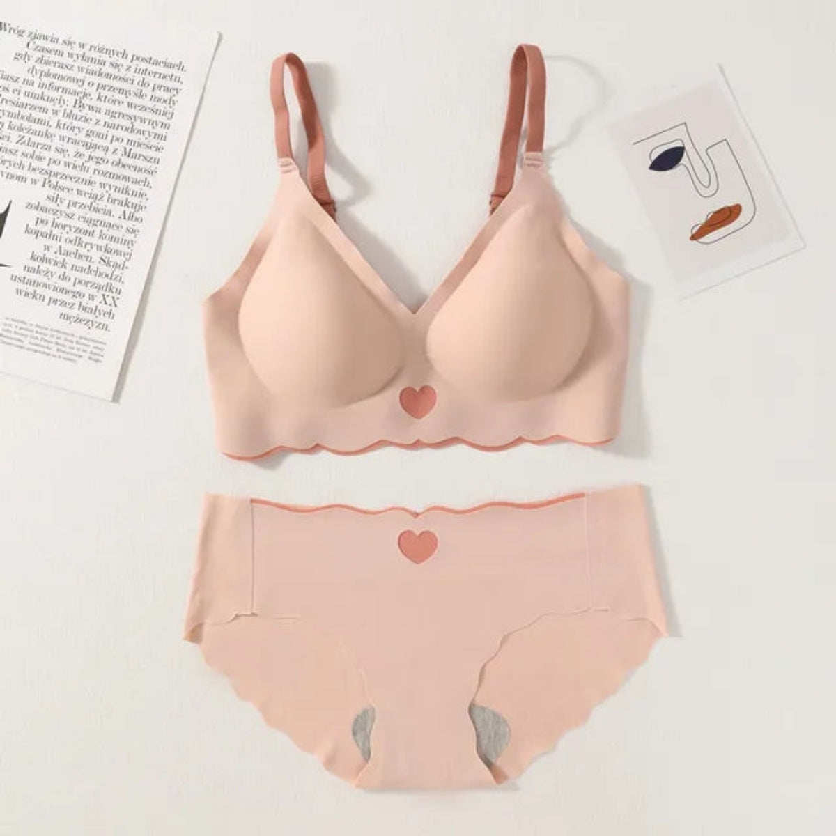 8-Pair Women's Coordinated Bra and Panty Lingerie Set | CB-03
