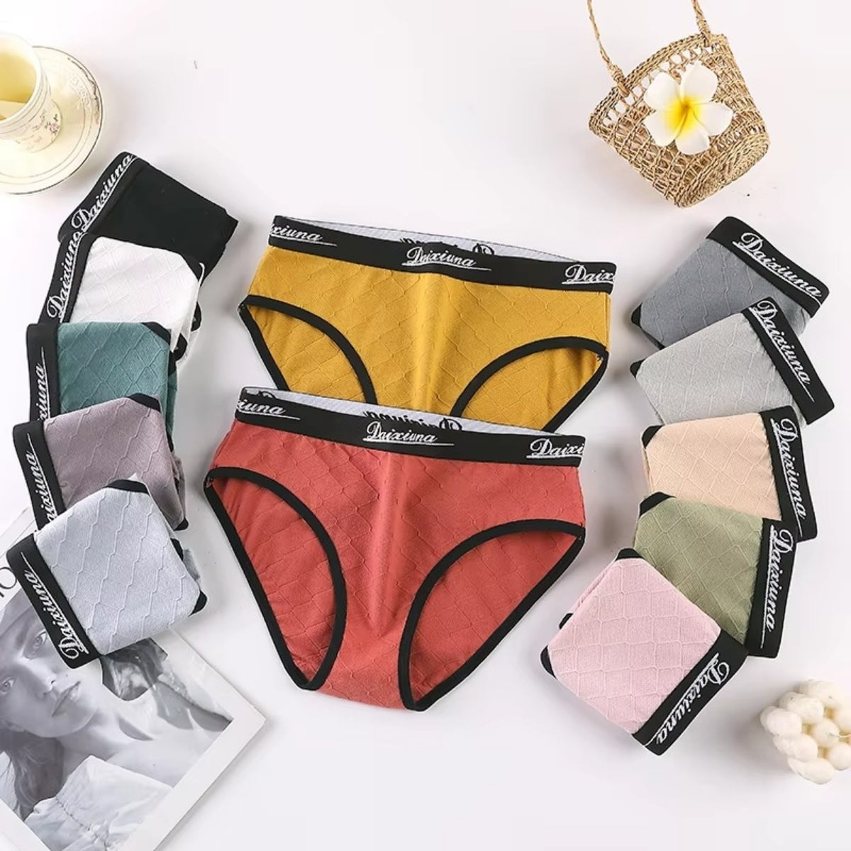 (Pack of 8 )Soft Touch – Cotton Comfort Lingerie Pack| Stylish, Comfortable & Affordable | LP-01