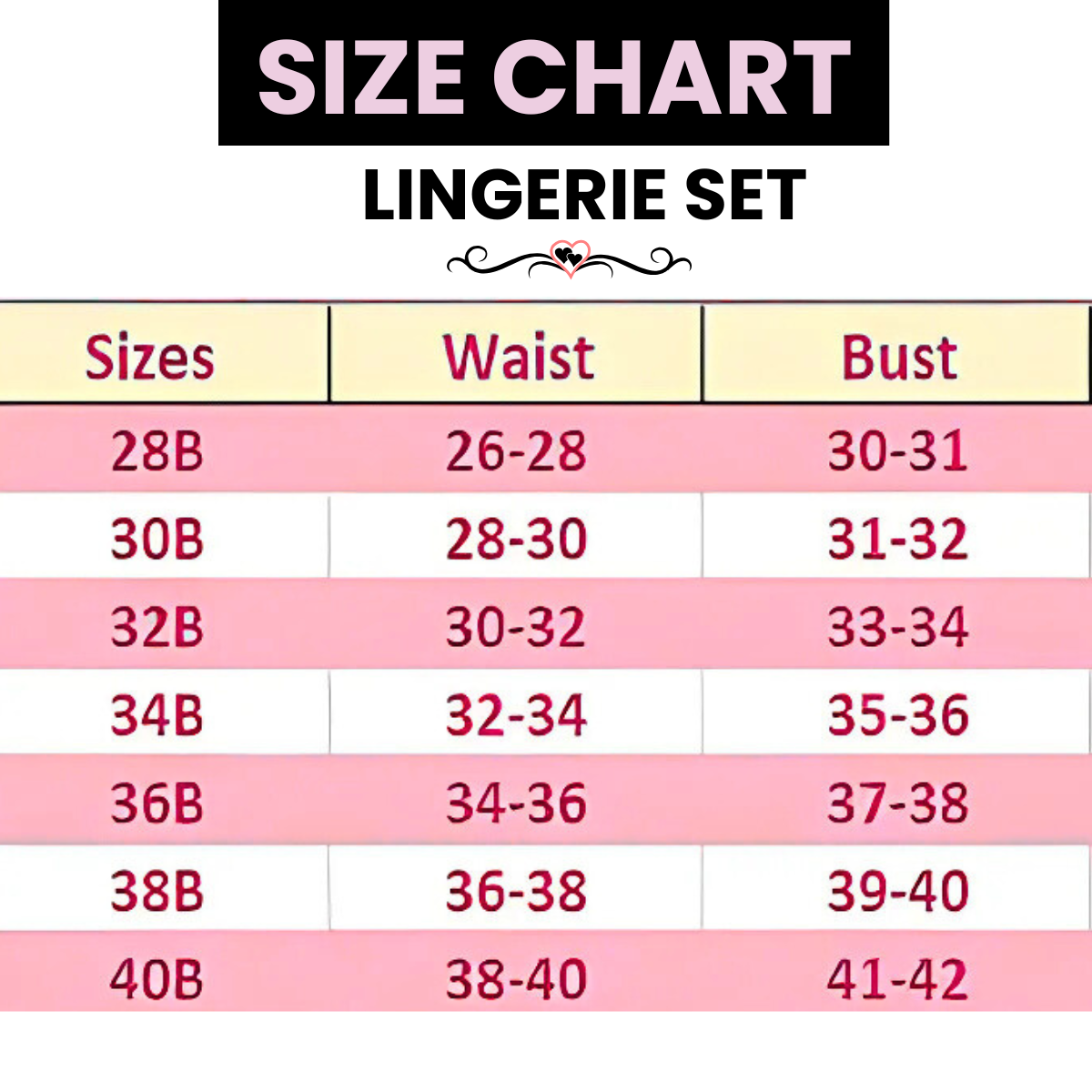 (Pack of 8) Women's  Bra Panty Lingerie Set for Girl's | BP-13