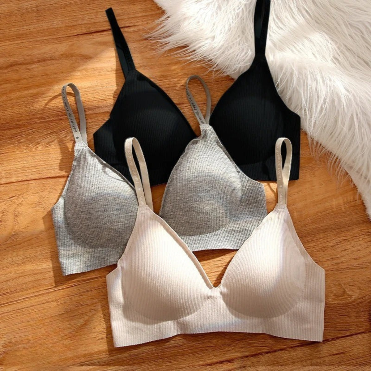4-Pack Lightweight Push-Up Padded Bras – Comfort & Lift | PB-20