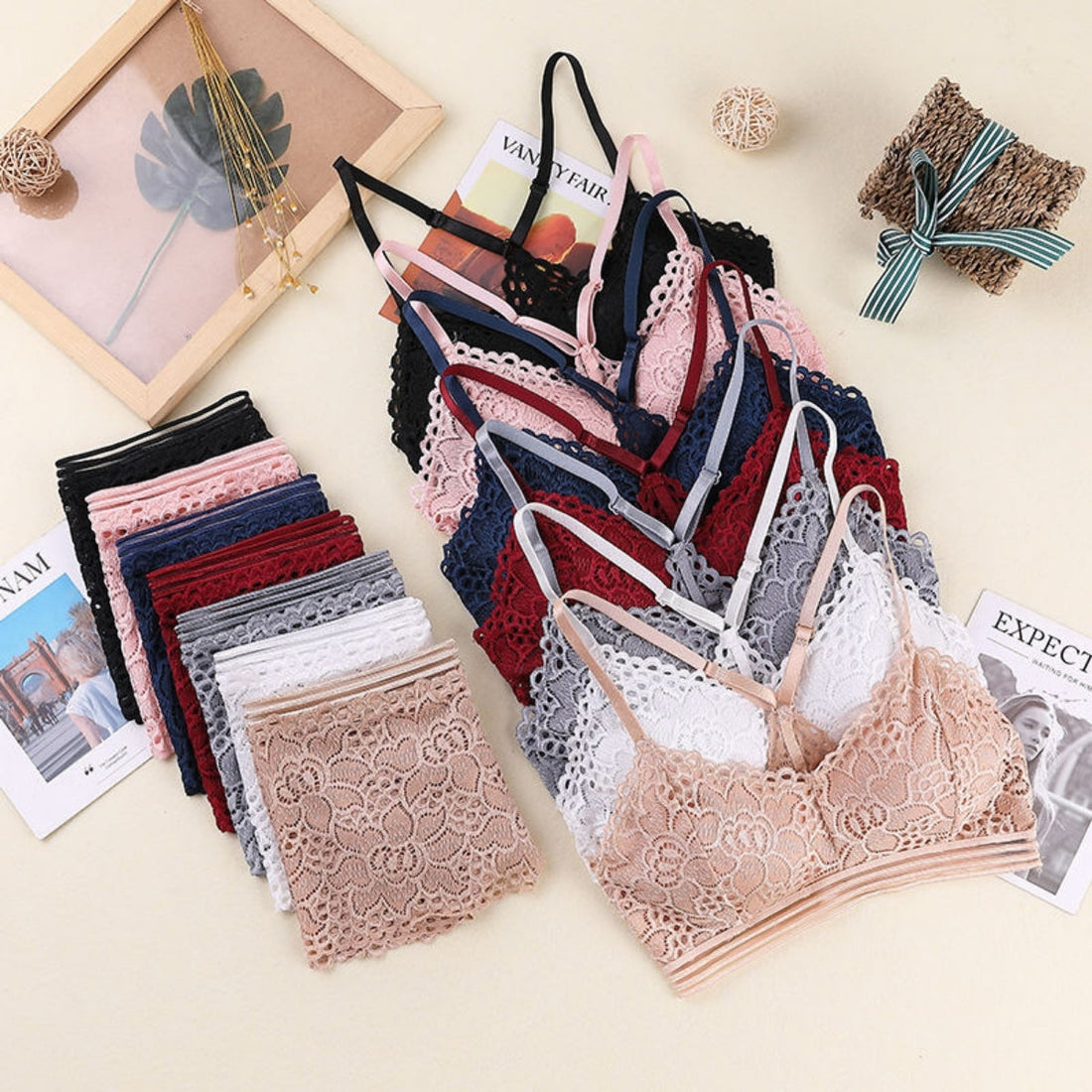 (Pack of 8 )Soft Touch – Cotton Comfort Lingerie Pack| Stylish, Comfortable & Affordable | LP-05