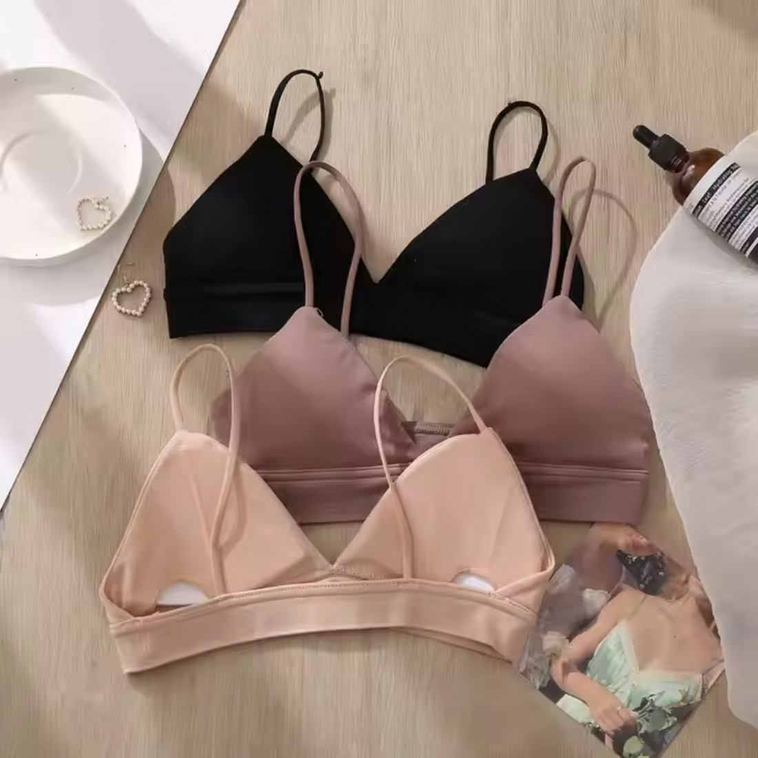 (Pack of 8) Women's  Bra Panty Lingerie Set for Girl's | BP-14