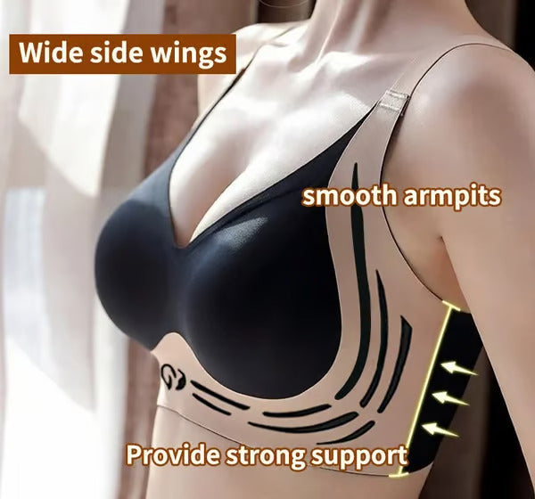 Anti Sagging Wireless Push-Up Bra