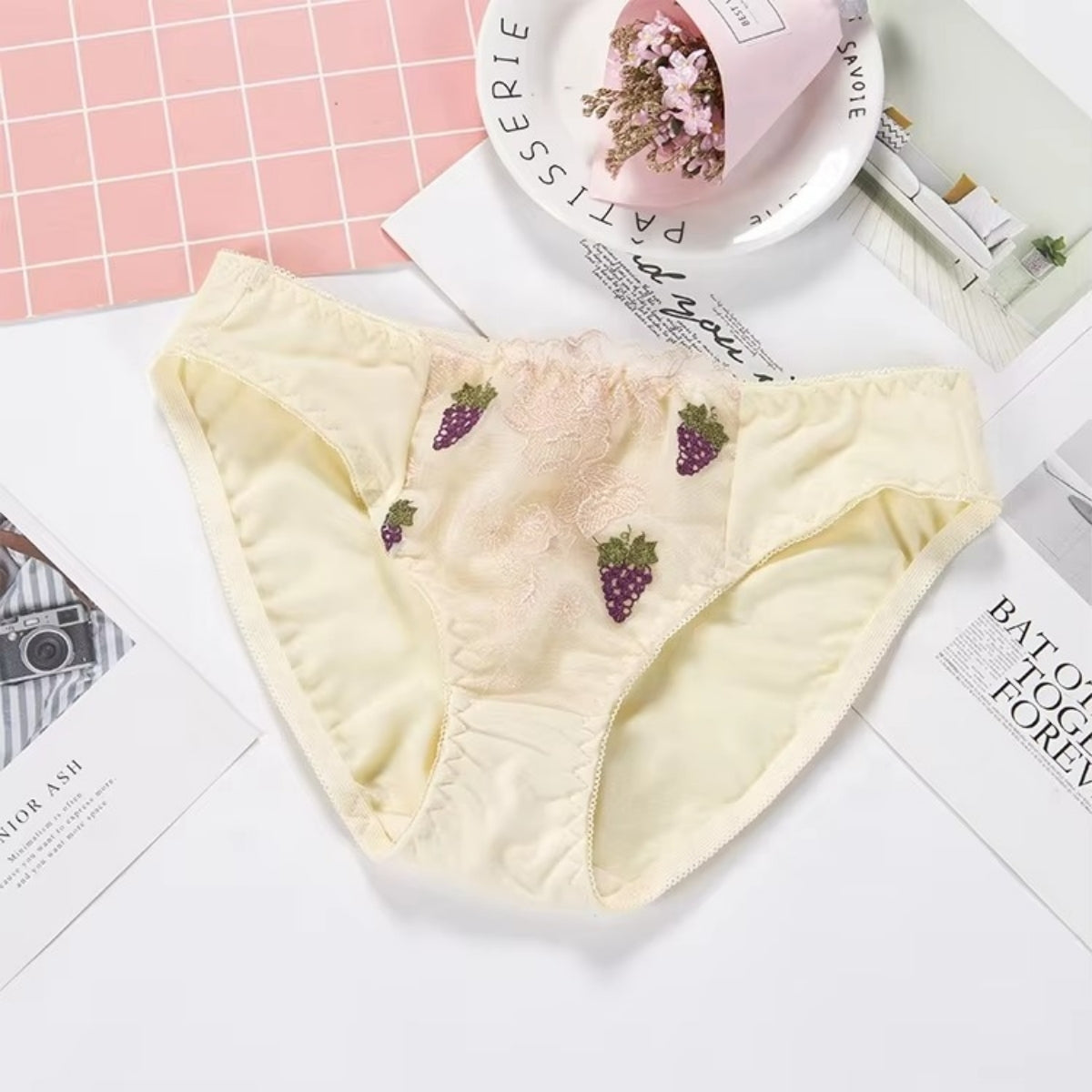 (Pack of 6) Women's  Bra Panty Lingerie Set for Girl's| L-157
