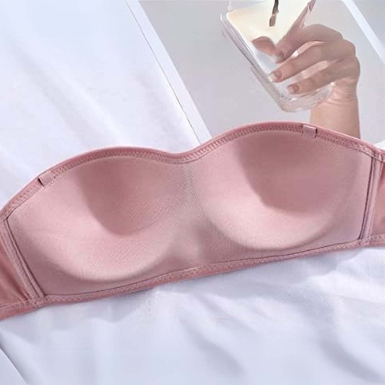 4-Pack Premium Quality Strapless Bra – Ultimate Comfort & Support | SB -17