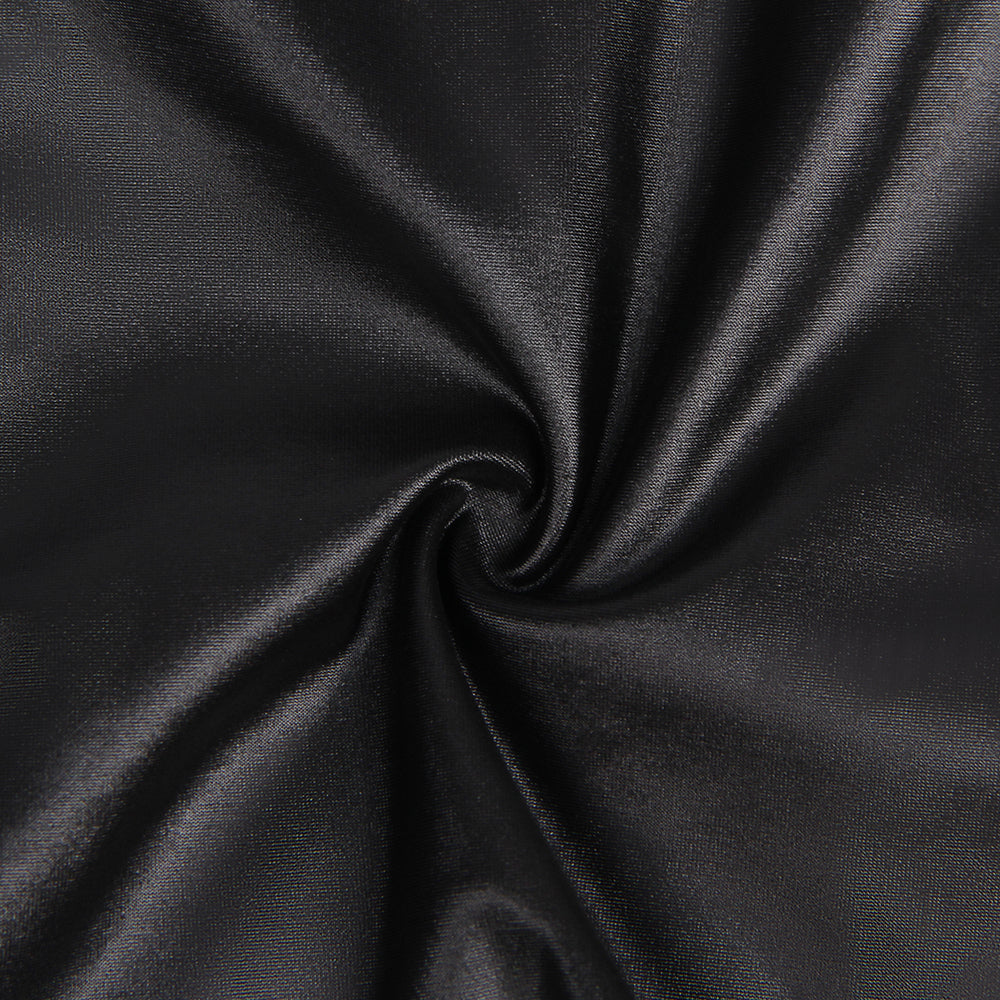 Black leather dress - Clearance