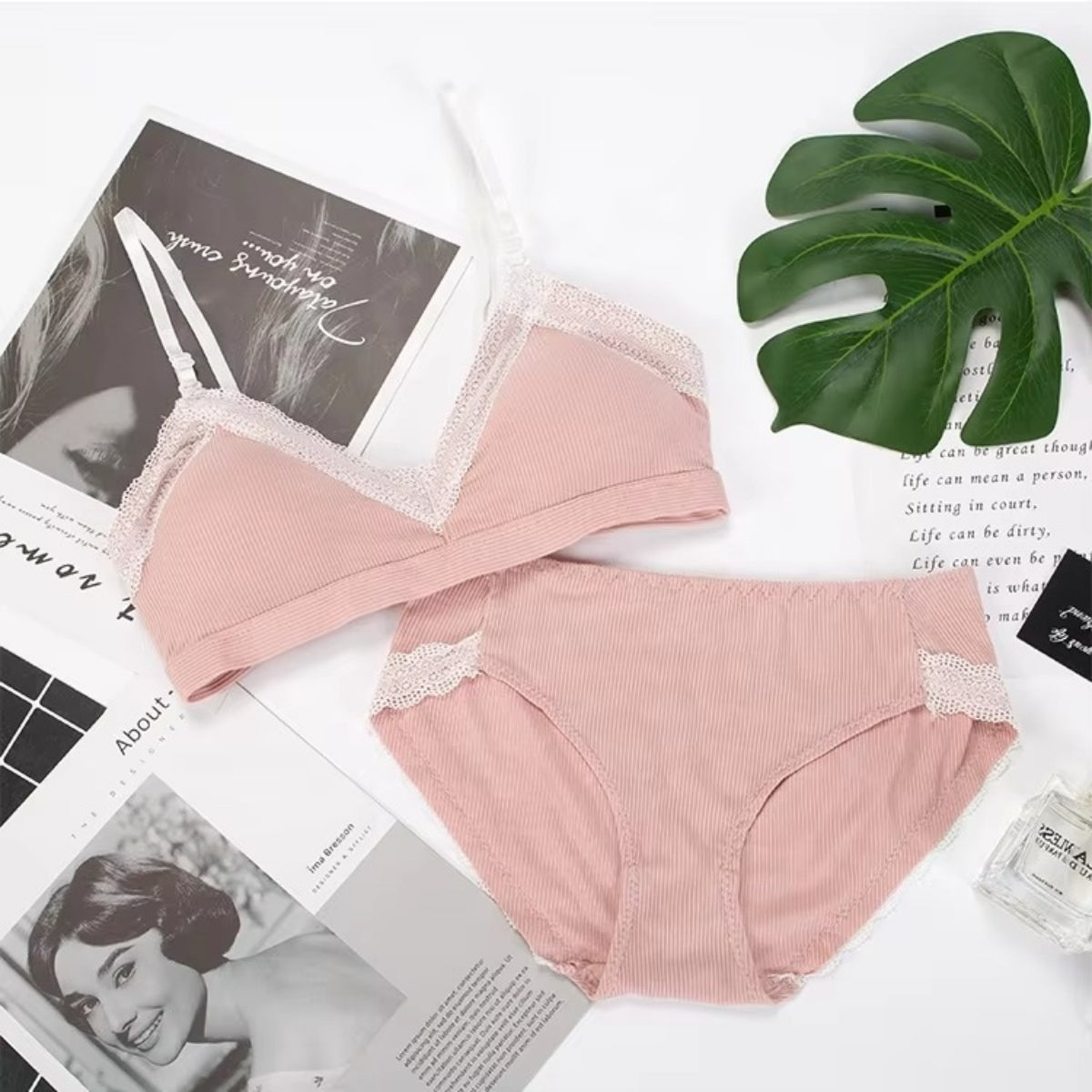 (Pack of 6) Women's  Bra Panty Lingerie Set for Girl's | L-158