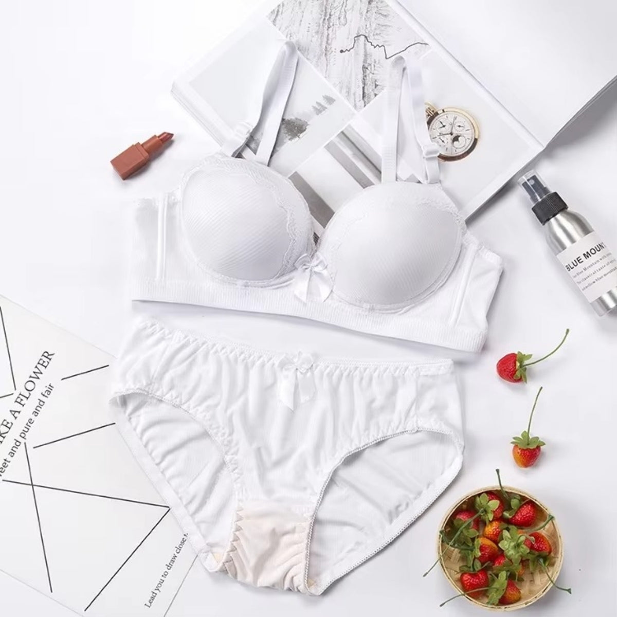 (Pack of 6) Women's  Bra Panty Lingerie Set for Girl's | L-159