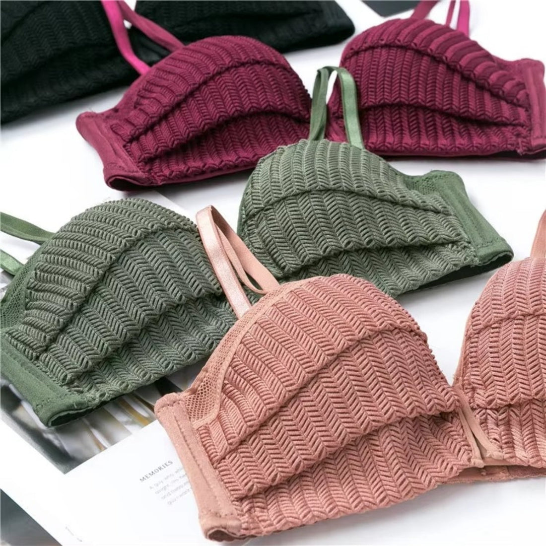 (Pack of 6) Women's  Bra Panty Lingerie Set for Girl's | L-160