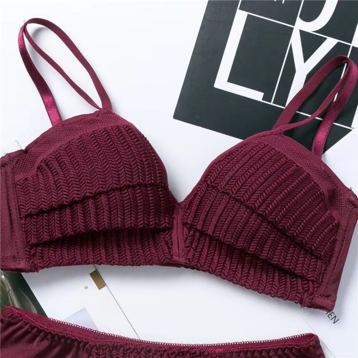 (Pack of 6) Women's  Bra Panty Lingerie Set for Girl's | L-160
